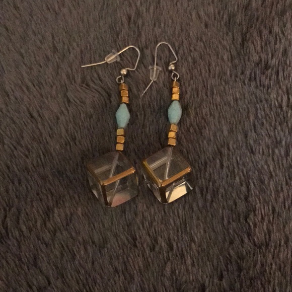 HAND MADE BY ME! statement earrings - Picture 1 of 2